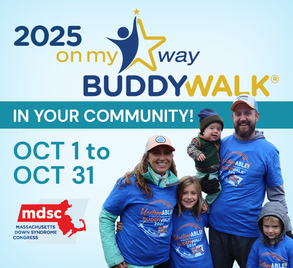 Buddy Walk In Your Own Community (anytime this October)