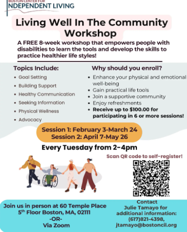 Living Well in the Community Workshop