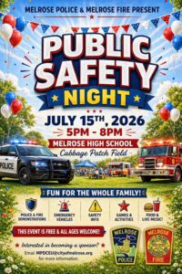 Melrose 2026 Public Safety Night